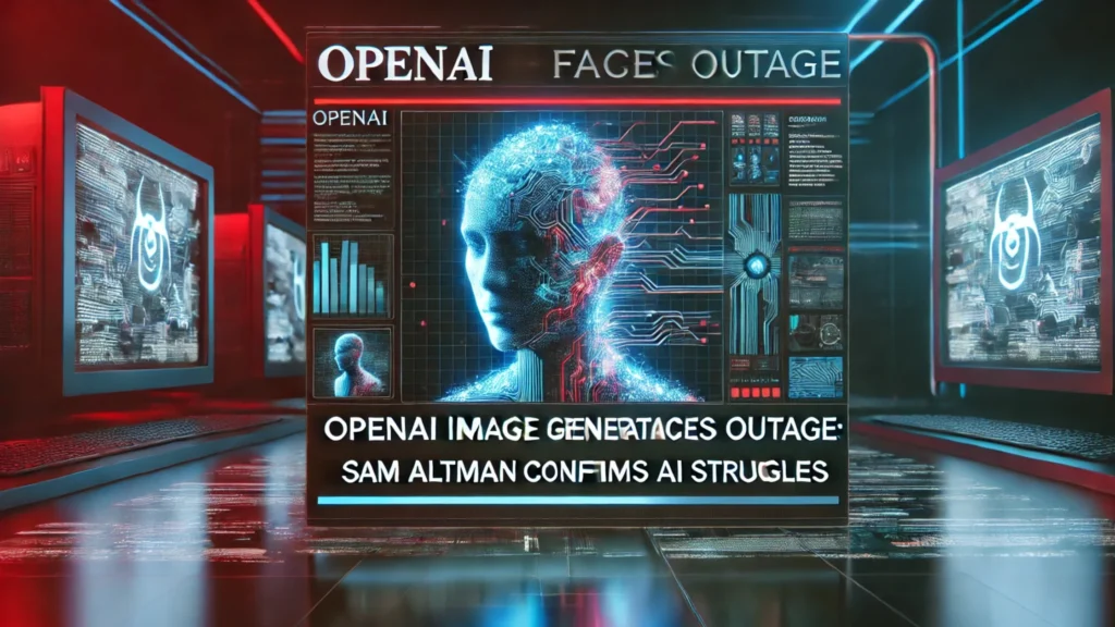 "OpenAI Image Generation Faces Outage: Sam Altman Confirms AI Struggles"