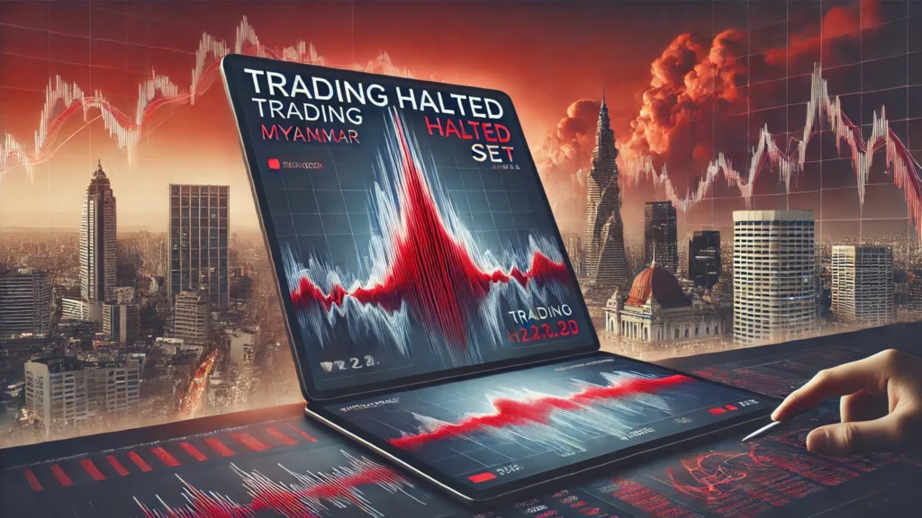 "Myanmar Earthquake Halts Thailand Stock Exchange: Trading Suspended"