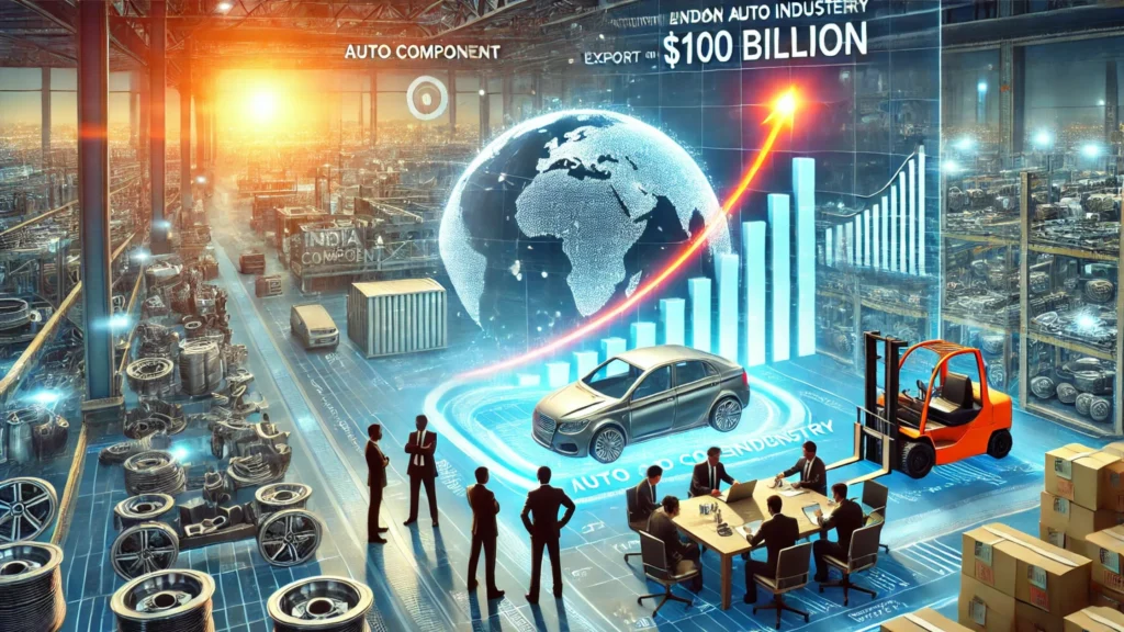 "Indian Auto Component Exports to Reach $100 Billion by 2030: Government Projection"