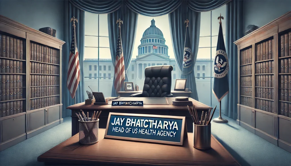 Jay Bhattacharya Appointed US Health Agency Chief