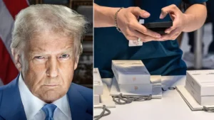 2.97% of iPhones Made in India Now Go to US to Beat Tariffs | trump china tariffs