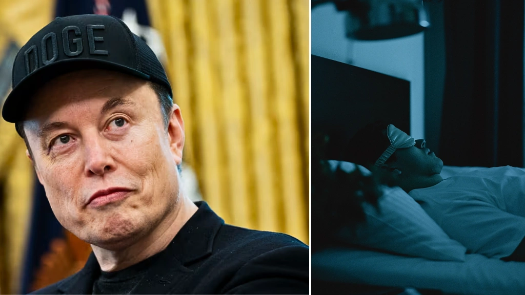 Elon Musk Back to 7-Day Grind, Sleeps in Office Again