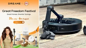 Dreame’s Robot Vacuum Cleaners Booming in India | Expands to 35 Cities Offline