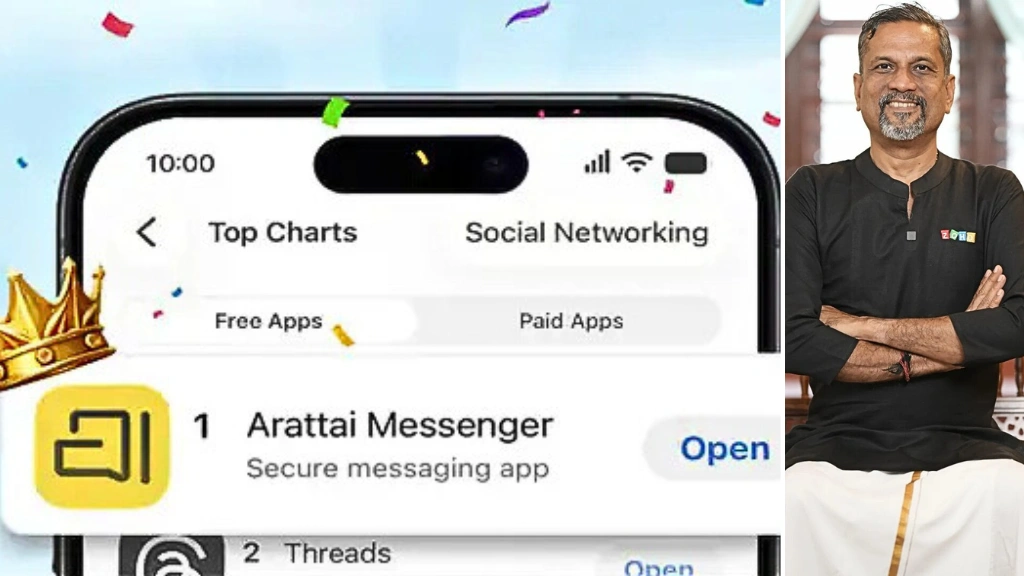 Arattai messaging app 📲 | 100x Boom in Just 3 Days