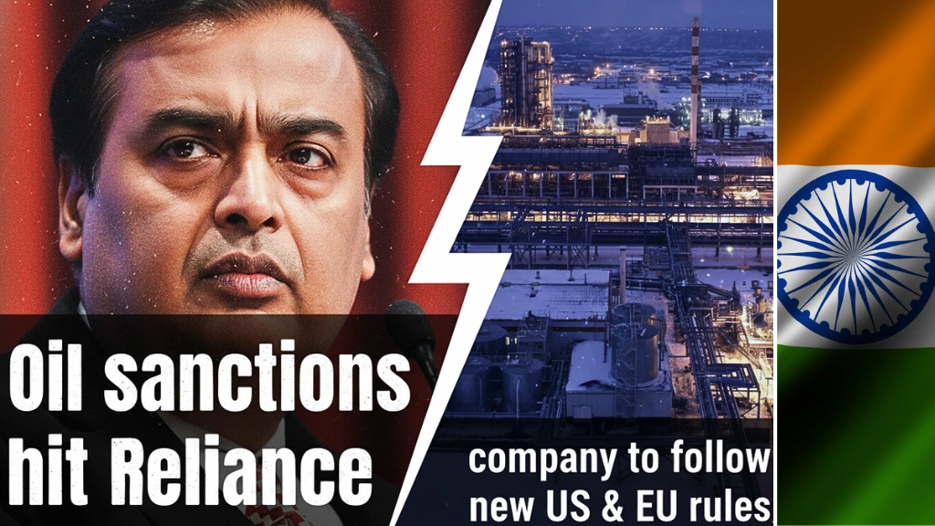 Oil sanctions hit Reliance.