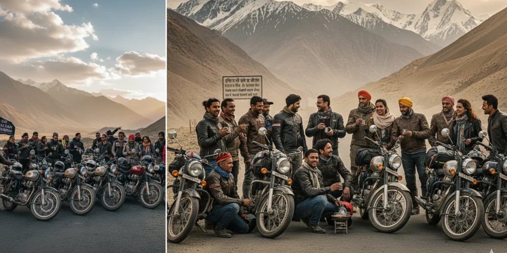 Royal Enfield Real Riders and their Their Brotherhood