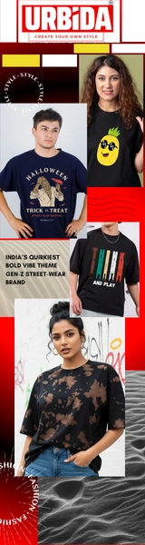 Indias quirkiest bold vibe theme Gen z street wear brand