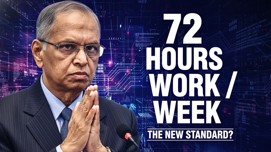 Narayan Murthy work culture: India need the 9-9-6 workweek 🇮🇳