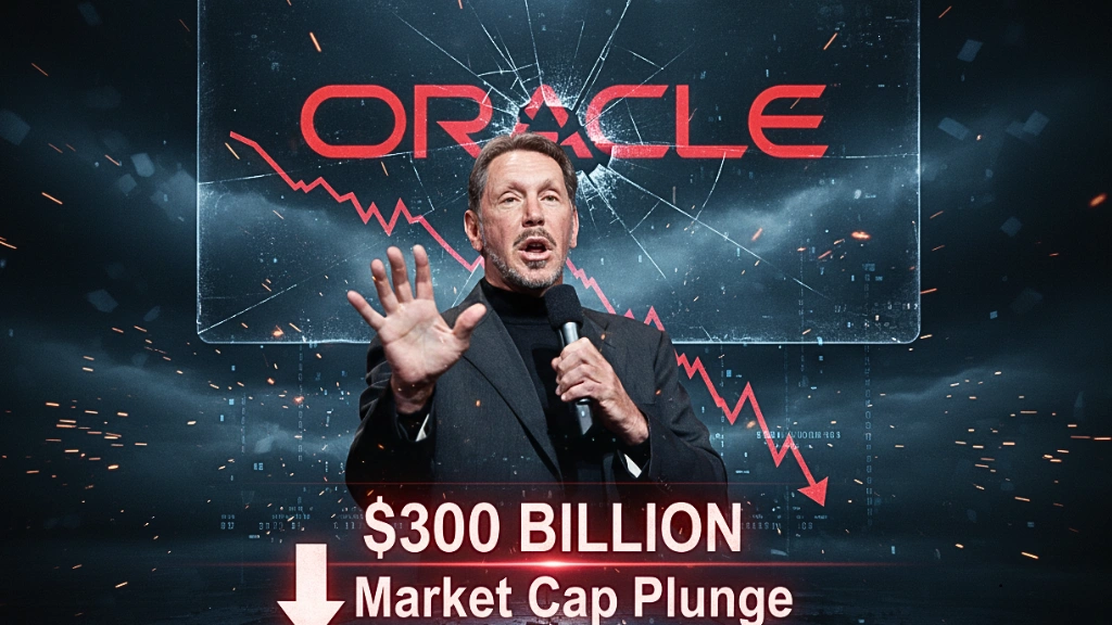 💸 Curse of ChatGPT ? Oracle Loses $300 Billion Market Value 📉 1 Curse of ChatGPT ? Oracle Loses $300 Billion Market Value 📉
