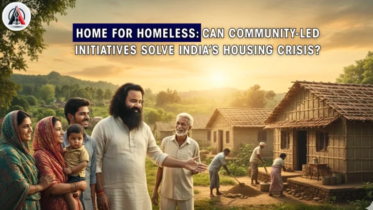 Home For Homeless: Can Community-Led Initiatives Solve India’s Housing Crisis?