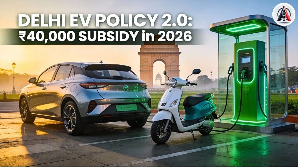 Charging infrastructure in Delhi residential areas - EV Policy 2.0 rollout 2026
